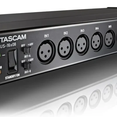 Tascam US-16×08 USB Audio/MIDI Interface