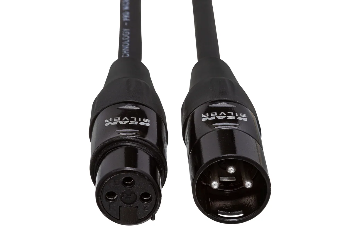 Hosa HMIC-020 Pro Microphone Cable 3-Pin XLR Female to 3-Pin XLR Male – 20′