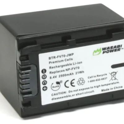 Wasabi Power Battery for Sony NP-FV70