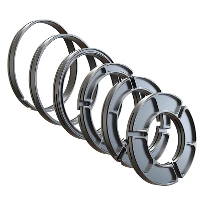Bright Tangerine 114 to 80mm Clamp-On Ring for Misfit