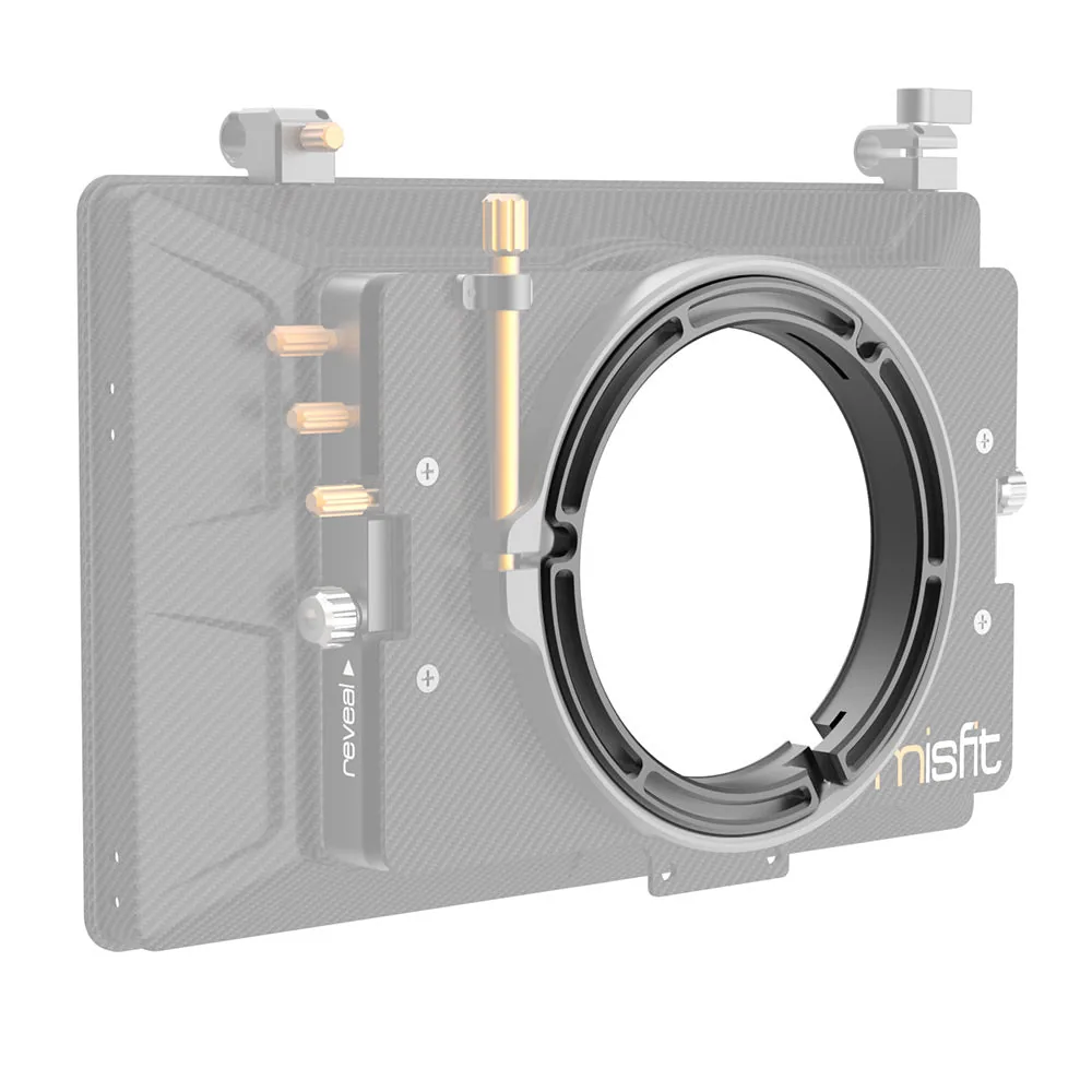 Bright Tangerine 114 to 80mm Clamp-On Ring for Misfit