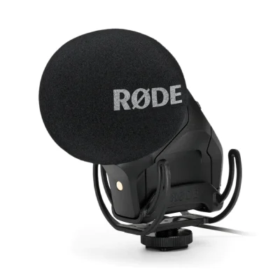 Rode Stereo VideoMic Pro Rycote XY Stereo Condenser Microphone W/ Rycote Lyre Suspension Mount