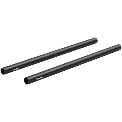 SmallRig 1053 15mm Black Aluminium Alloy Rod 30cm (2 pcs)
