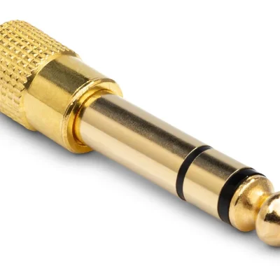 Hosa GHP-105 3.5mm TRS to 1/4″ TRS Headphone Plug Adaptor