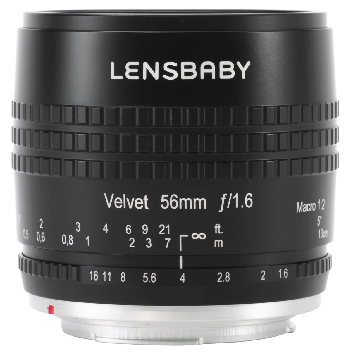Lensbaby Velvet 56mm f/1.6 Lens for Canon EF (Black)