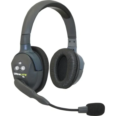 Eartec ULDR-HD UltraLITE Dual-Ear Remote Headset with Rechargeable Lithium Battery