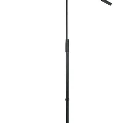 K&M 21070 Tripod Microphone Stand with Boom (Black)