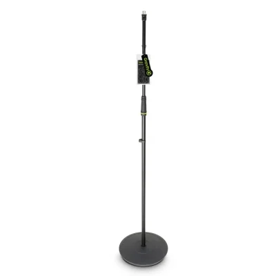 Gravity GMS23 Microphone Stand with Round Base (Black)