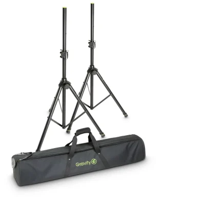 Gravity GSS5211BSET1 Speaker Stand Pair with Carry Bag