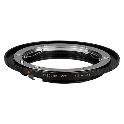FotodioX Pro Lens Mount Adapter for Nikon F Lens to Canon EF-Mount Camera