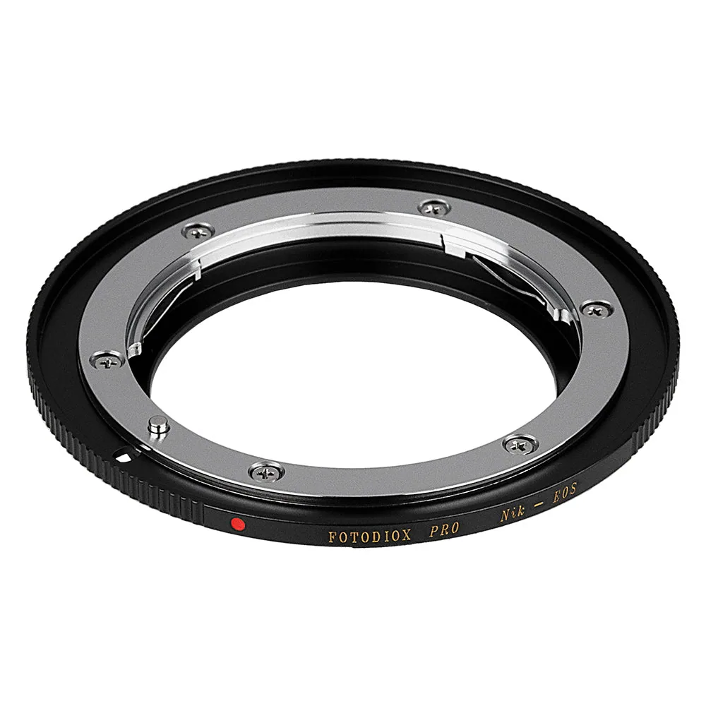 FotodioX Pro Lens Mount Adapter for Nikon F Lens to Canon EF-Mount Camera