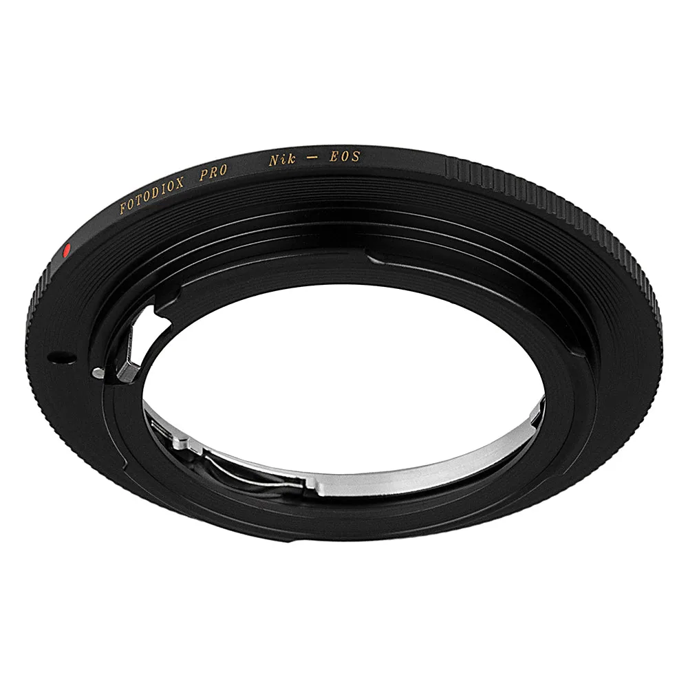 FotodioX Pro Lens Mount Adapter for Nikon F Lens to Canon EF-Mount Camera