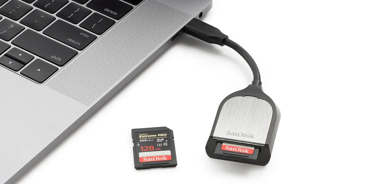 SanDisk Extreme Pro SD Card USB Type-C Reader