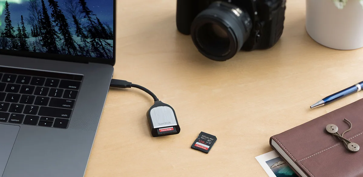 SanDisk Extreme Pro SD Card USB Type-C Reader