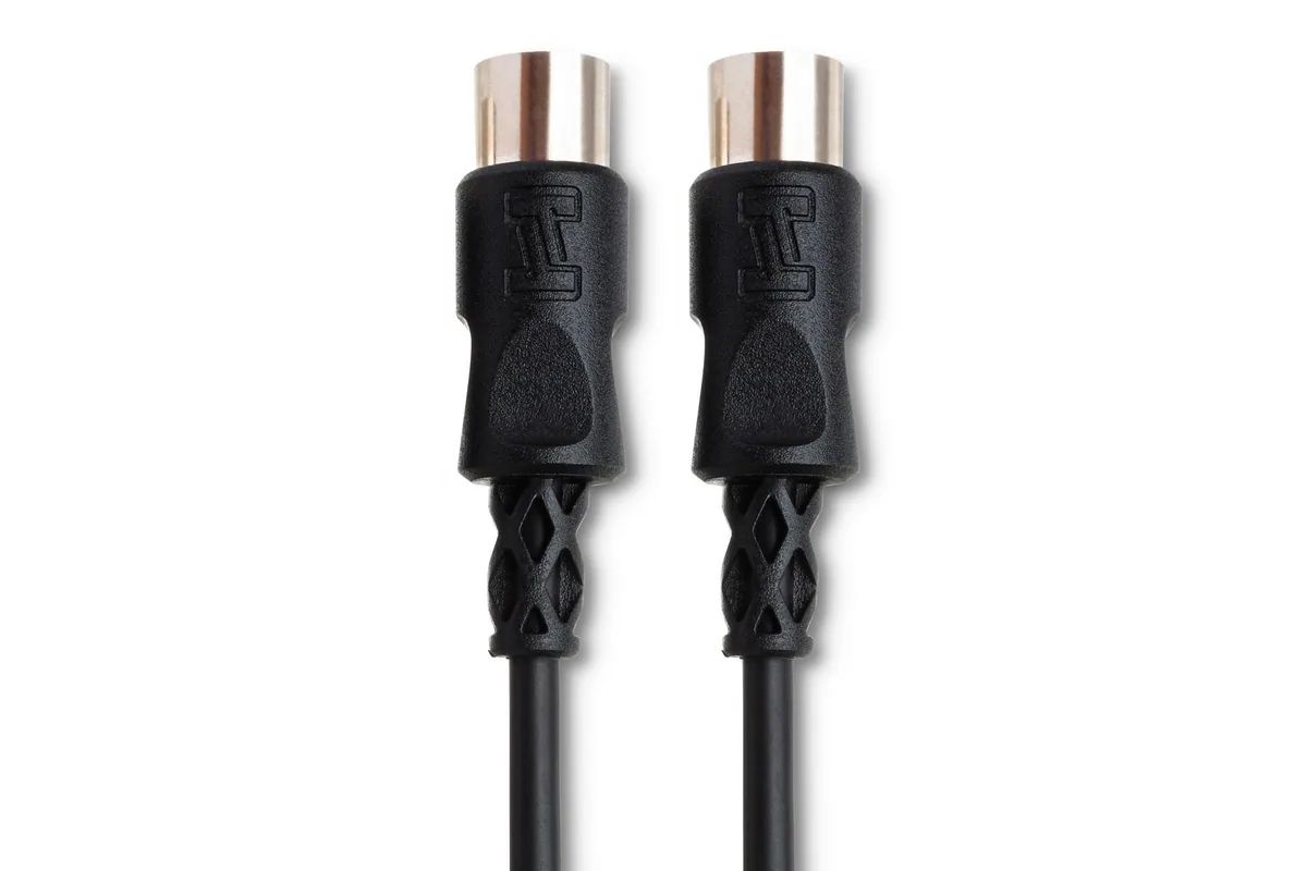 Hosa MID-310BK MIDI Cable 10ft (black)