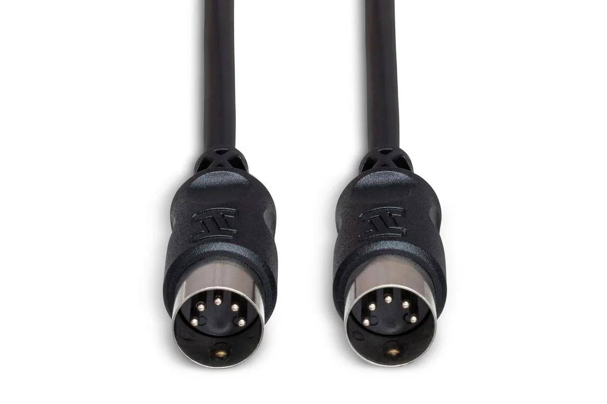 Hosa MID-310BK MIDI Cable 10ft (black)