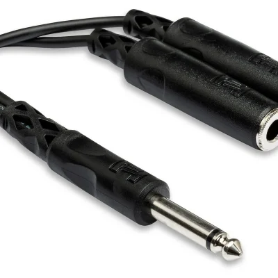 Hosa YPP-111 6.5mm Splitter Cable