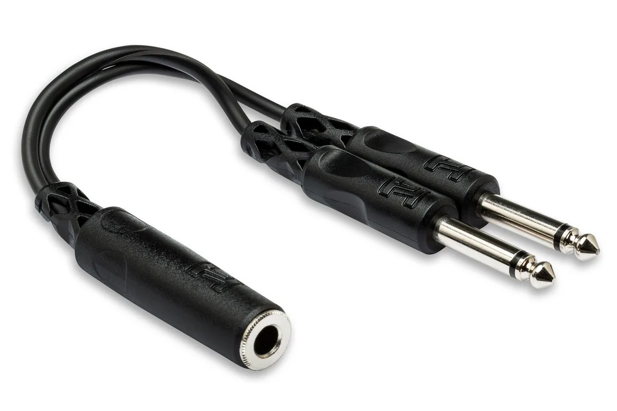Hosa YPP-106 1/4” Splitter Cable