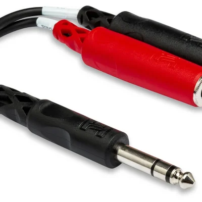 Hosa YPP-117 Stereo 1/4” Breakout Cable