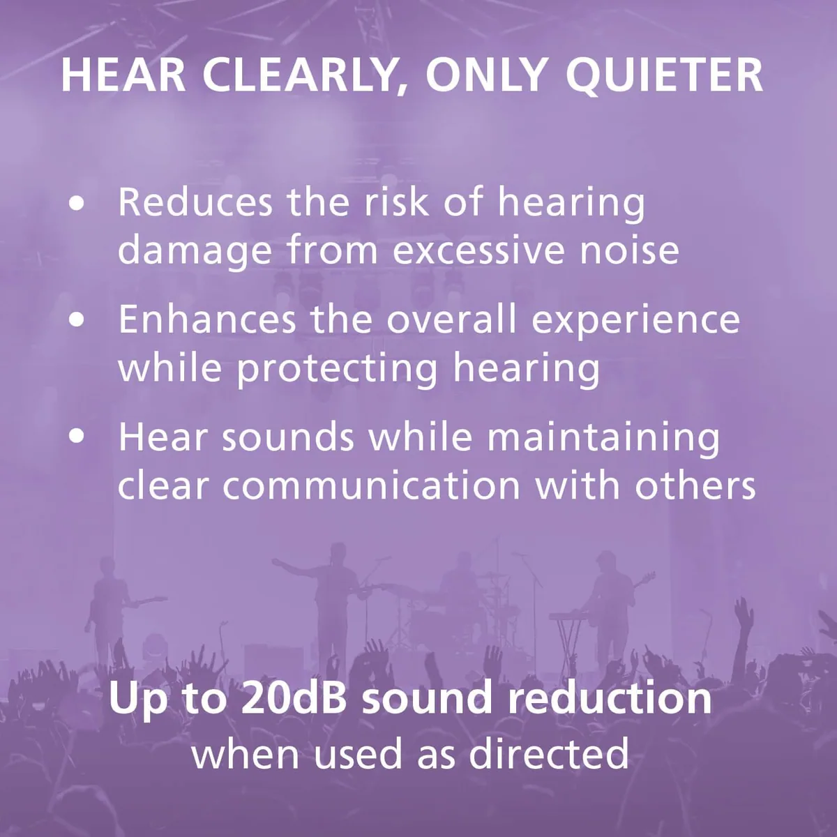 Etymotic Research ER20XS Universal Fit High-Fidelity Earplugs