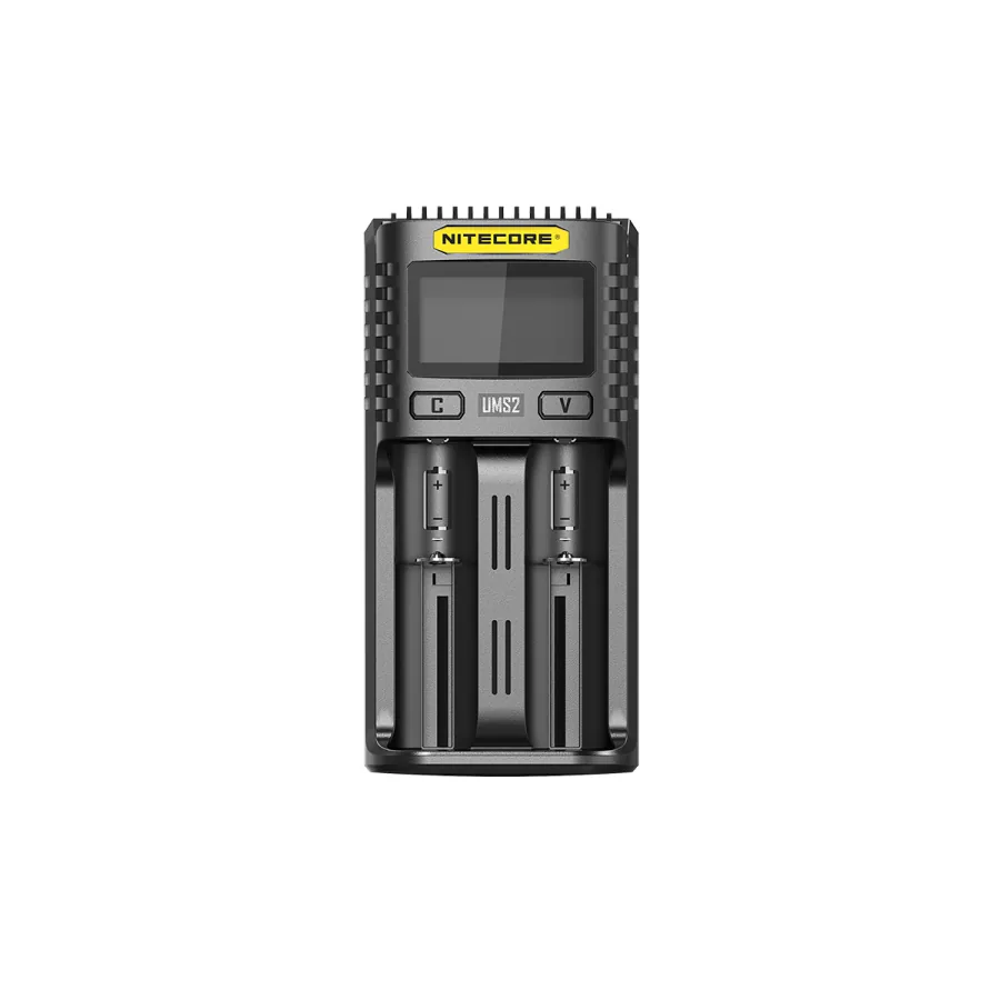 Nitecore UMS2 Intelligent USB Dual-Slot Superb Battery Charger