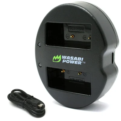 Wasabi Power Dual USB Charger for Fujifilm NP-W126, NP-W126S, BC-W126