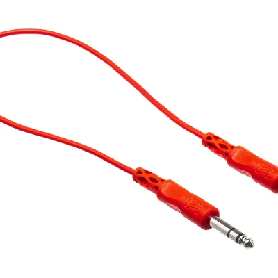 Hosa CSS-845 1/4” Patch Cables 1.5ft (8pk)