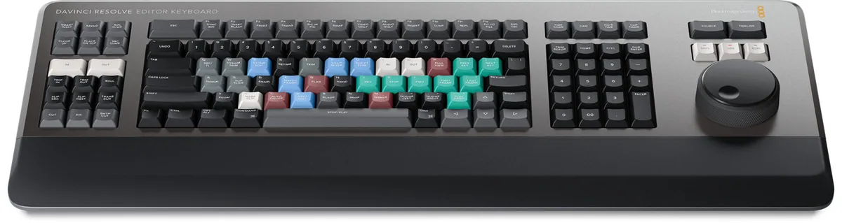 Blackmagic Design DaVinci Resolve Editor Keyboard with DaVinci Resolve Studio