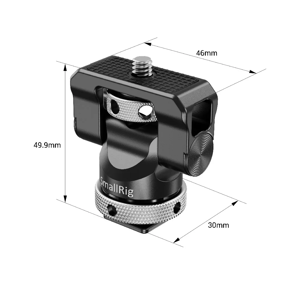 SmallRig Swivel and Tilt Monitor Mount with Cold Shoe