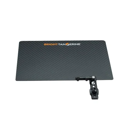Bright Tangerine Carbon Fiber Top Flag for Misfit Atom Matte Box