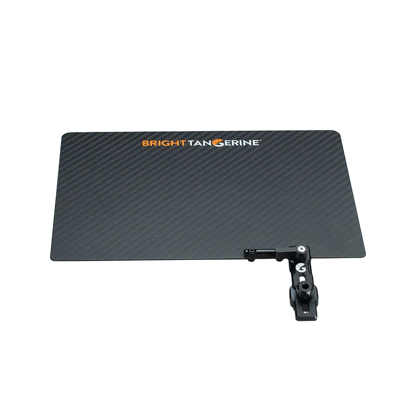 Bright Tangerine Carbon Fiber Top Flag for Misfit Atom Matte Box