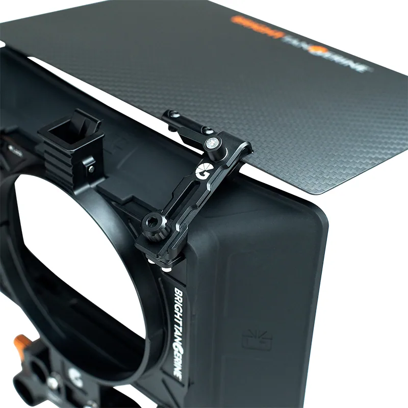 Bright Tangerine Carbon Fiber Top Flag for Misfit Atom Matte Box