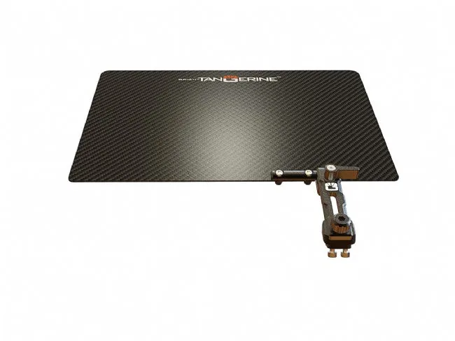 Bright Tangerine Carbon Fiber Top Flag for Misfit Atom Matte Box