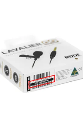 Rode Lavalier GO Omnidirectional Lavalier Microphone for Wireless GO Systems
