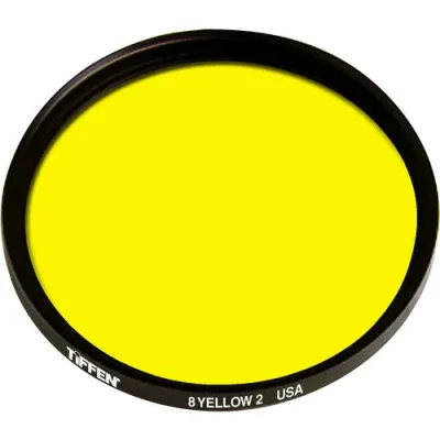 Tiffen 49mm Yellow 2 8 Glass Filter for Black & White Film