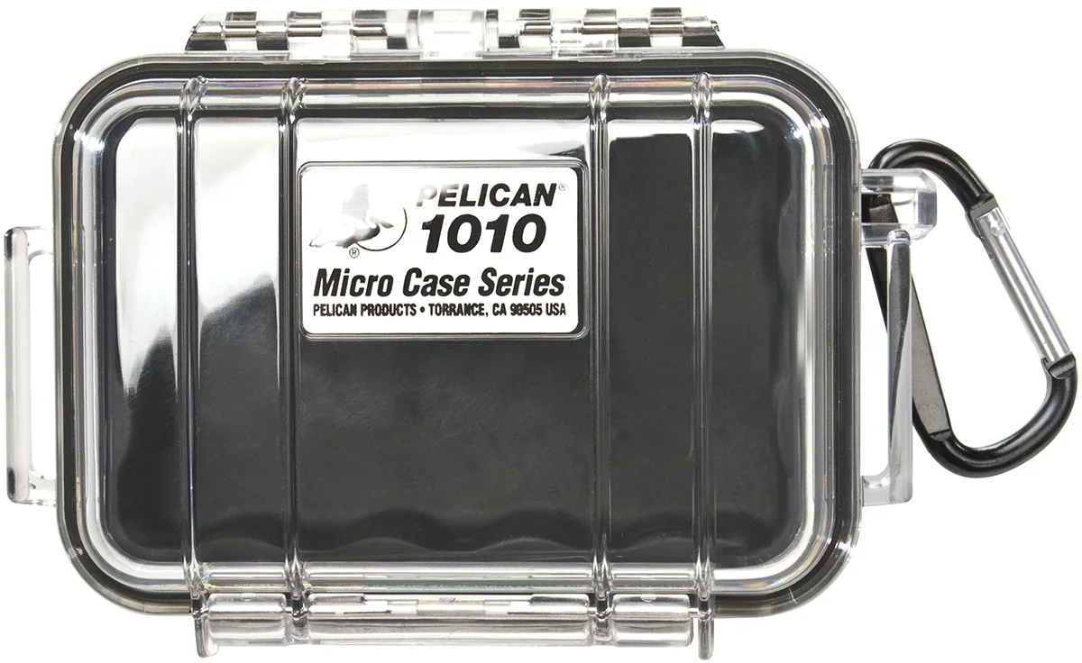 Pelican 1010 Micro Case (Yellow/Clear)