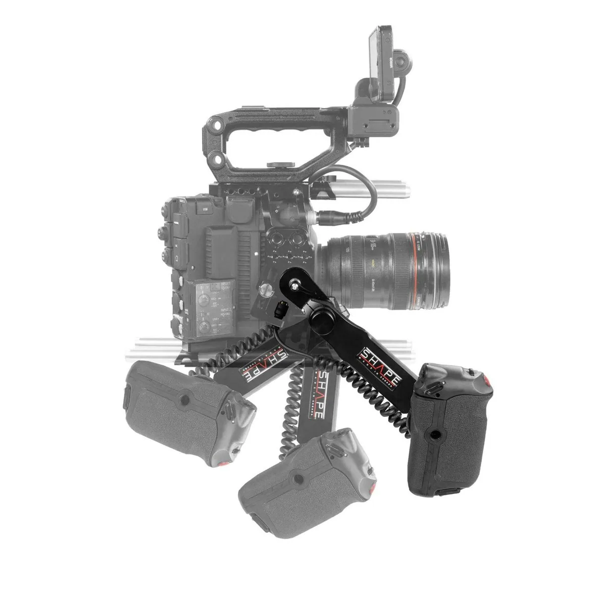 SHAPE Canon C500 Mark II Remote Extension Handle with Cable