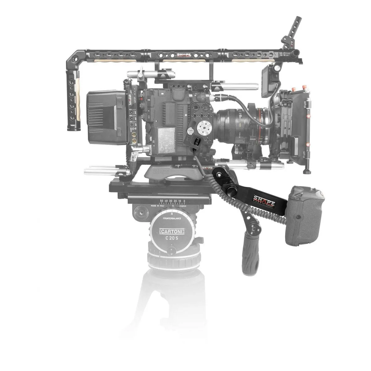 SHAPE Canon C500 Mark II Remote Extension Handle with Cable
