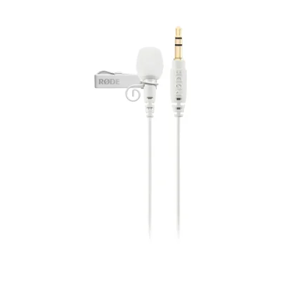 Rode Lavalier GO Omnidirectional Lavalier Microphone for Wireless GO Systems (White)
