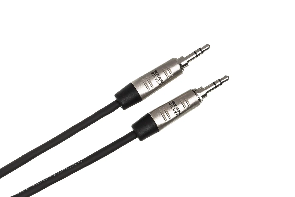 Hosa 3.5mm TRS to 3.5mm TRS Pro Stereo Interconnect Cable (1.5m)