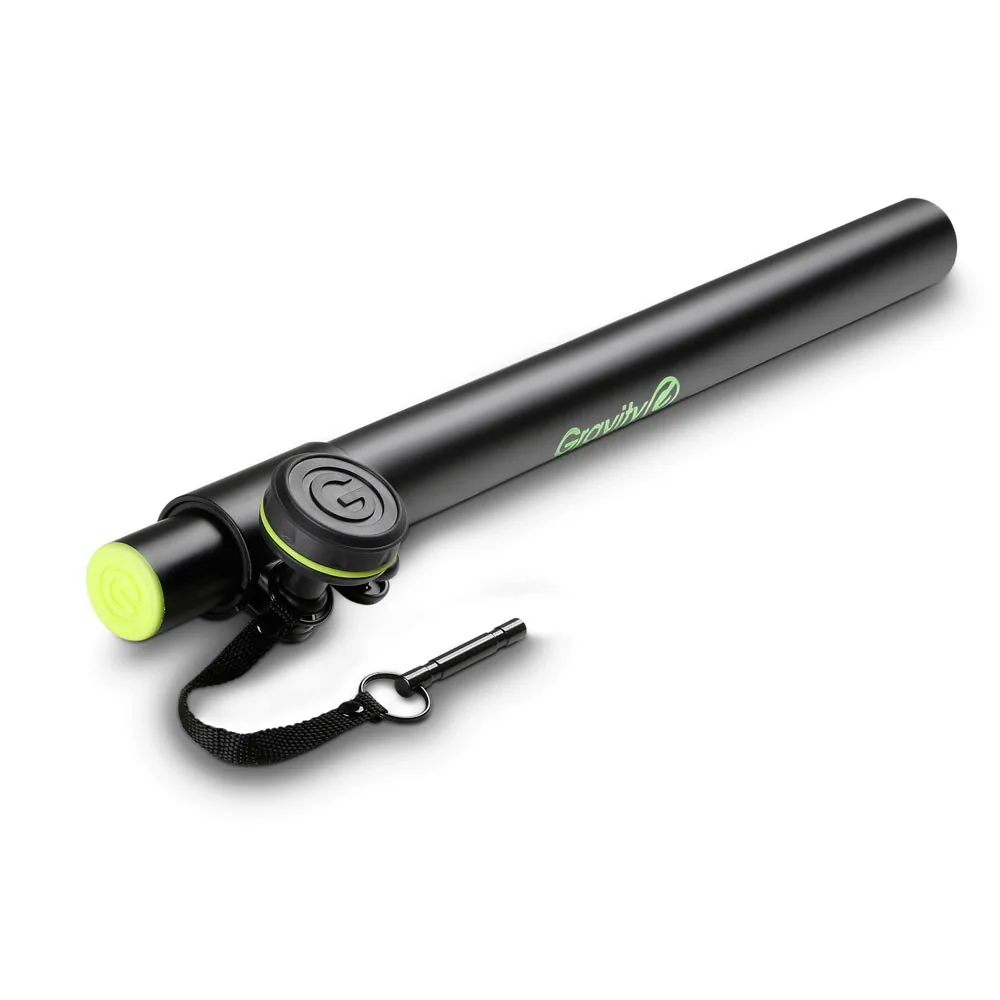 Gravity Stands GSP 3332TPB Adjustable Two Part Speaker Pole 35mm to 35mm