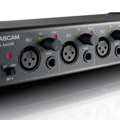 Tascam US-4X4HR 4In/4Out High-Resolution USB Audio/MIDI Interface