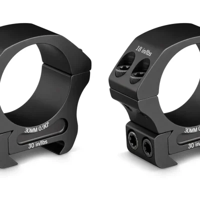Vortex Pro Series Riflescope Ring Pair (30mm, Aluminum, Low, Matte Black)