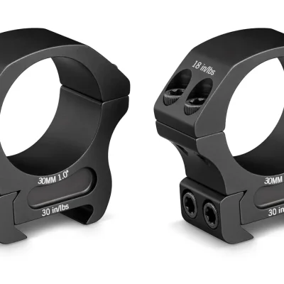 Vortex Pro Series Riflescope Ring Pair (30mm, Aluminium, Medium, Matte Black)