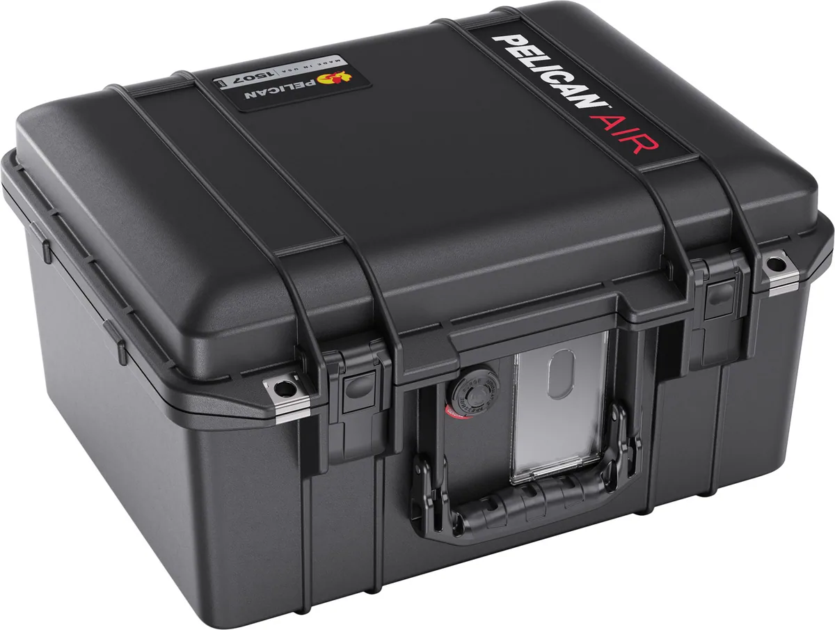 Pelican 1507 Air Case (Black, With Foam)