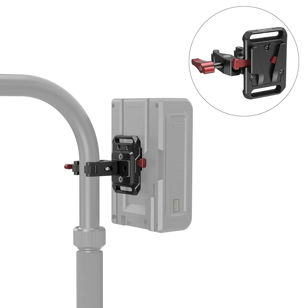 SmallRig Mini V-Lock Battery Plate with Claw-Shaped Clamp