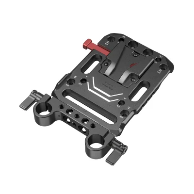SmallRig V-Lock Battery Plate with 15mm LWS Rod Clamp