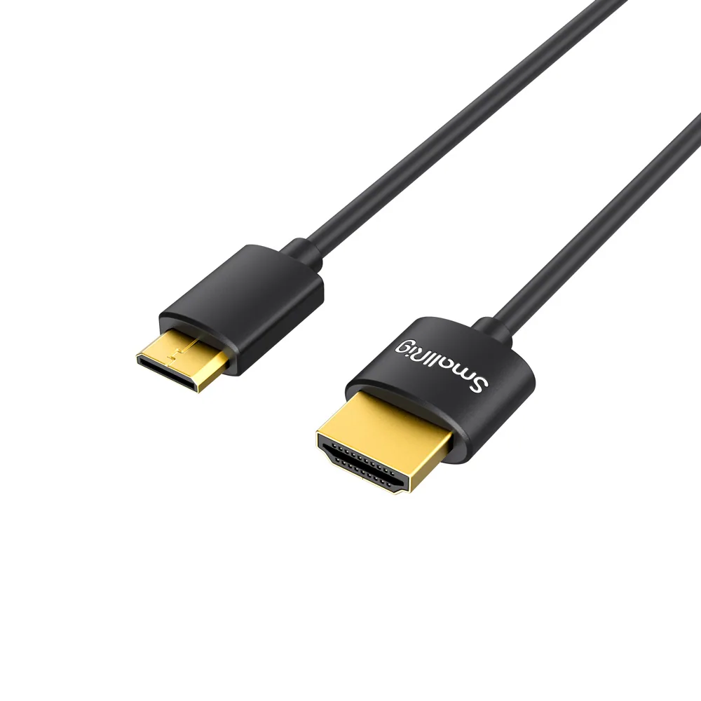 SmallRig Mini-HDMI to HDMI Cable (C to A, 35 cm)