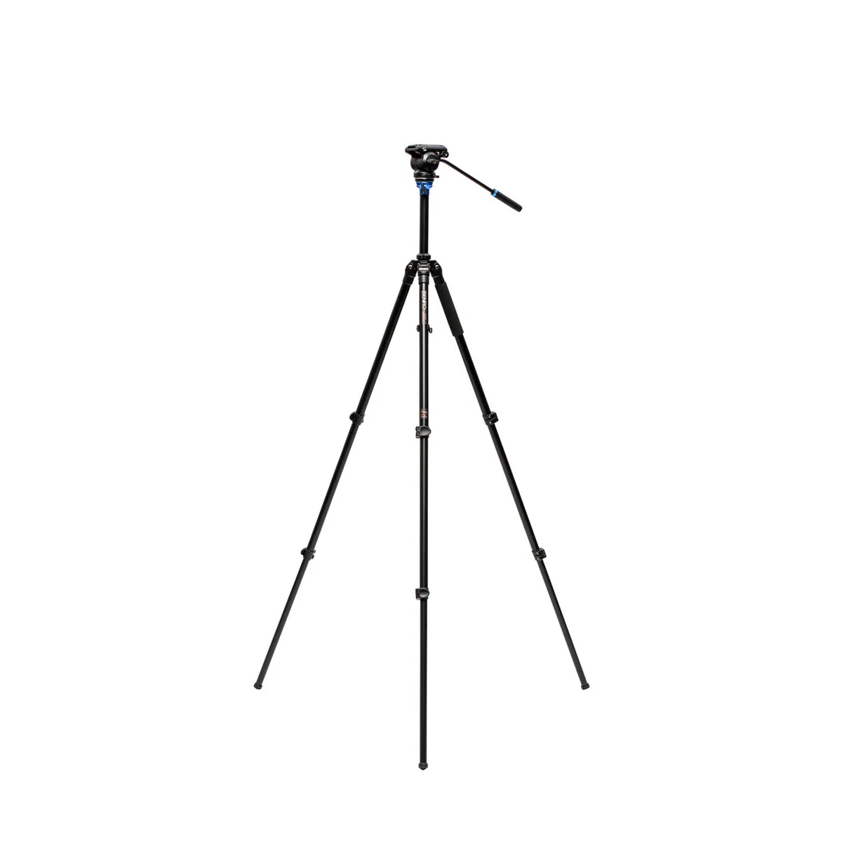 Benro A2573F Aluminum Single Tube Tripod with S4Pro Fluid Video Head