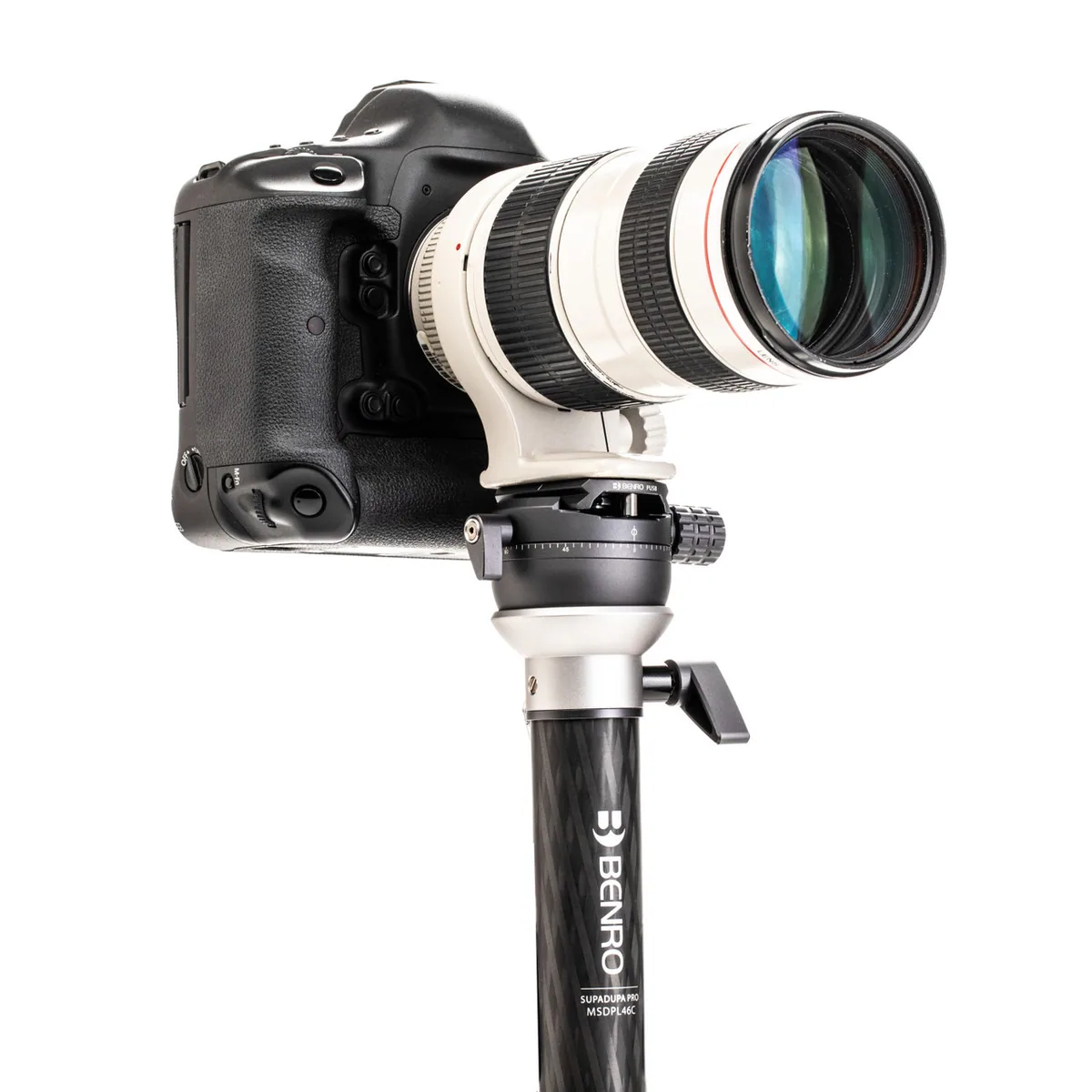 Benro MSDPL46C SupaDupa Carbon Fibre Monopod with Levelling Pan Head (158cm)